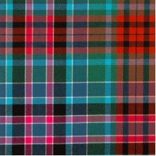 Gordon Red Ancient 13oz Tartan Fabric By The Metre